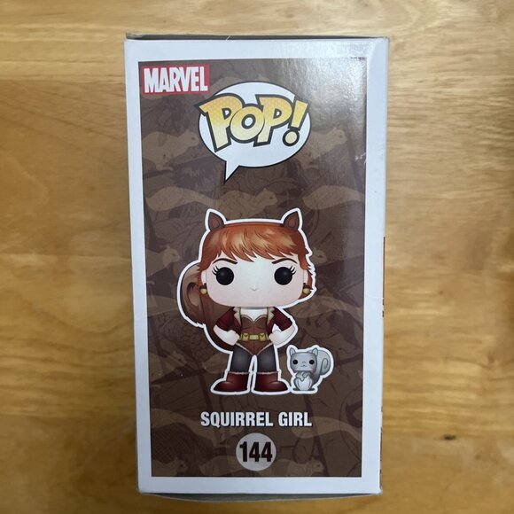 Funko Pop! Squirrel Girl #144 Marvel Collector Corps Exclusive - Picture 4 of 6